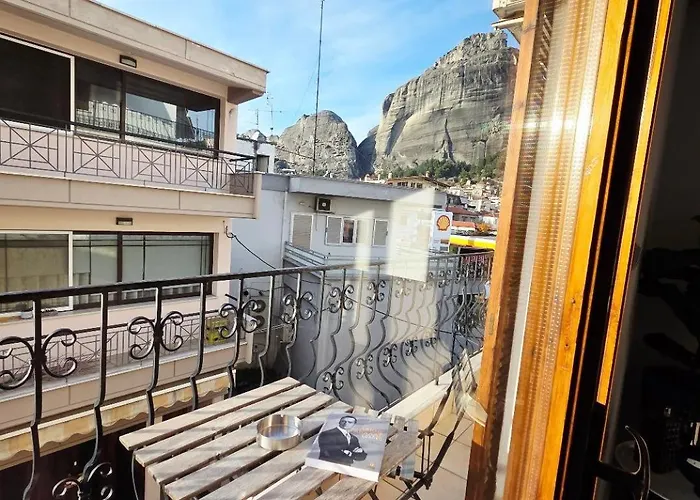 The Balcony Of Meteora 2 The Center Of Kalambaka